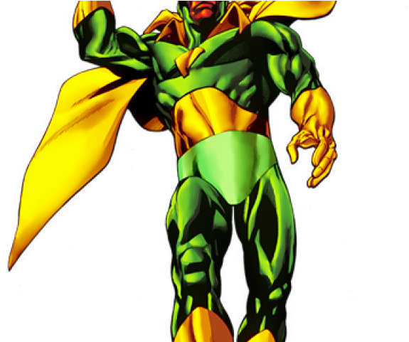 Hero Clipart Marvel - Vision - Png Download (640x480), Png Download