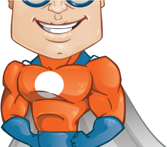 Hero Clipart Border - Smart Superhero - Png Download (640x480), Png Download