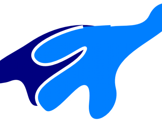 Hero Clipart Cape - Blue Cape Clip Art - Png Download (640x480), Png Download