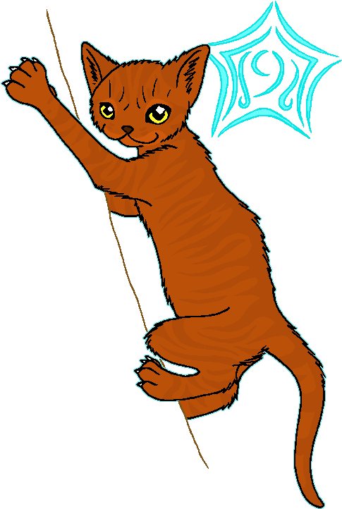 Campfire Svg Black And White - Warrior Cats Quailheart Clipart (547x776), Png Download