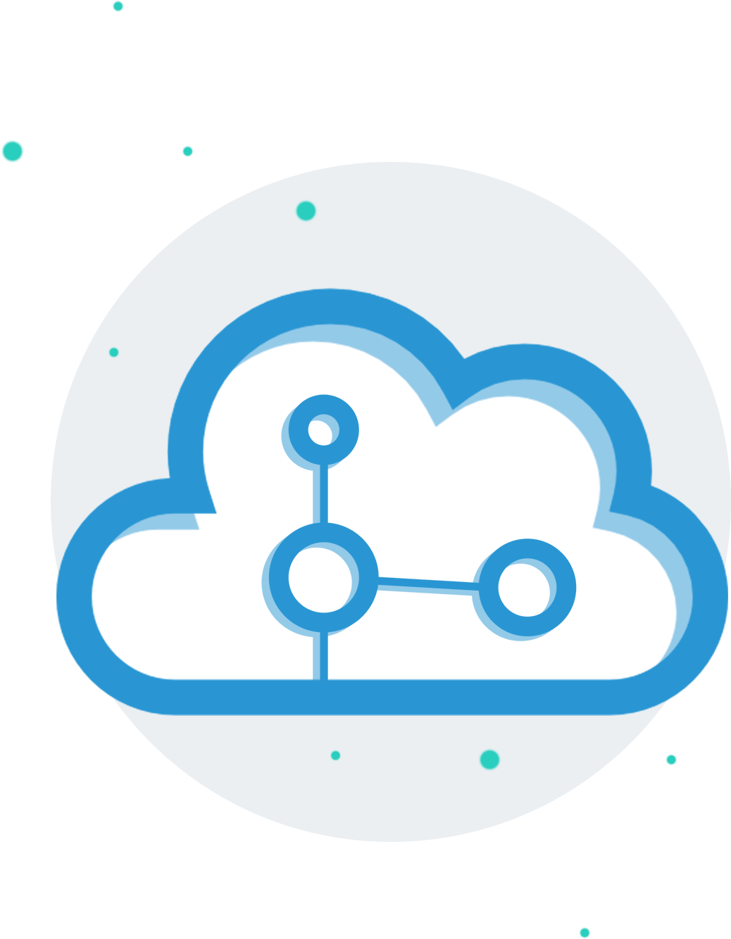 Our Approach To Agile & Secure Networking - Circle Clipart (1038x1334), Png Download