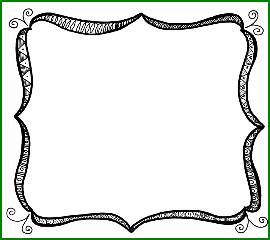 Banner Library Library Marvelous Frames U Firstgradefaculty Doodle Frame Clipart Png Download Full Size Clipart 917936 Pinclipart