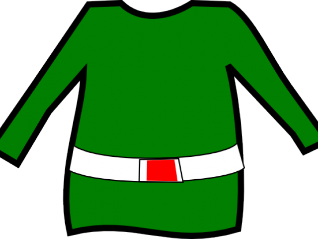 Elf Clipart Belt - Elf Shirts Clipart - Png Download (640x480), Png Download