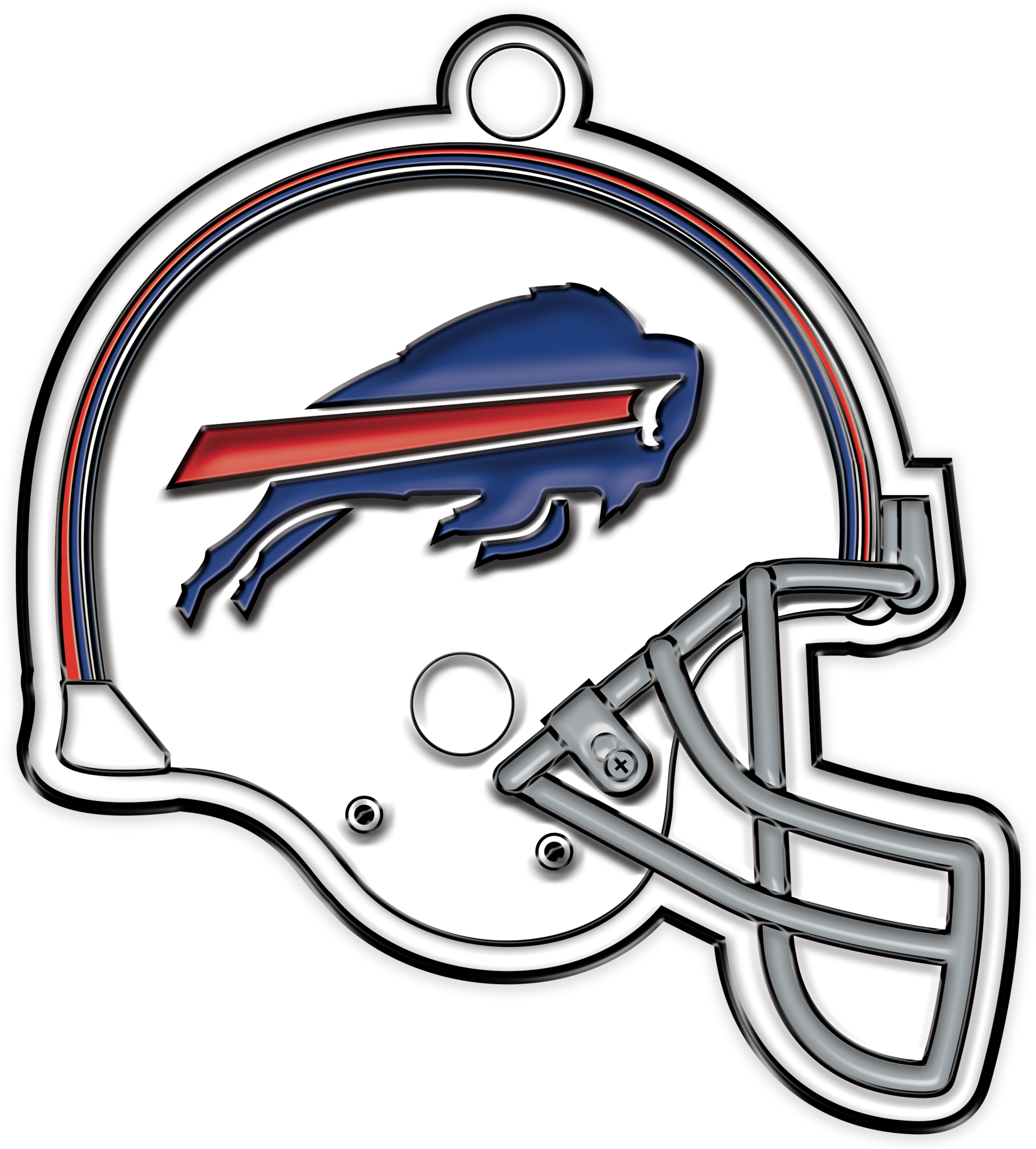 Buffalo Bills Clipart Helmet - Buffalo Bills - Png Download (2048x2048), Png Download