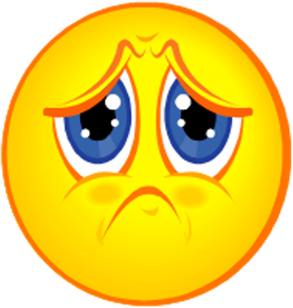 50 Sad Face Pictures <3 <3 - Sad Clipart - Png Download (600x632), Png Download