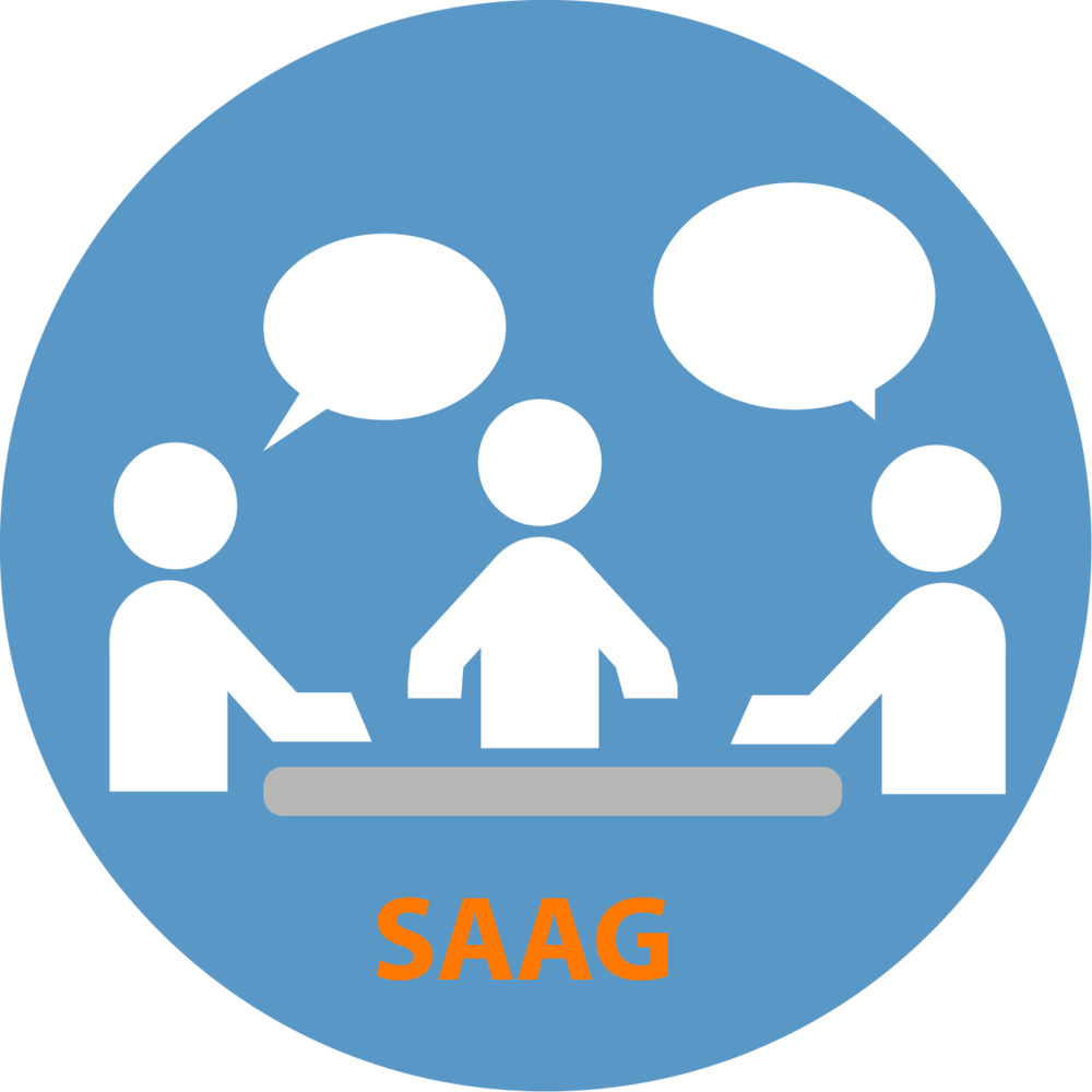 Saag Solution Group Meeting Clipart (1000x1000), Png Download