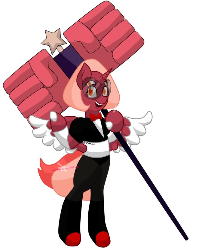 Absurd Res, Artist - Steven Universe Mlp Version Connie Clipart (853x1024), Png Download