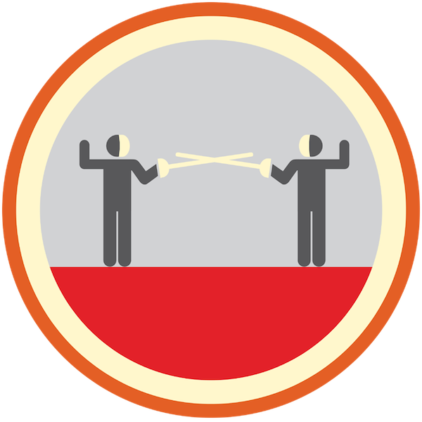 Fencing Badge If You Have This Badge, - Fencing Clipart (600x600), Png Download