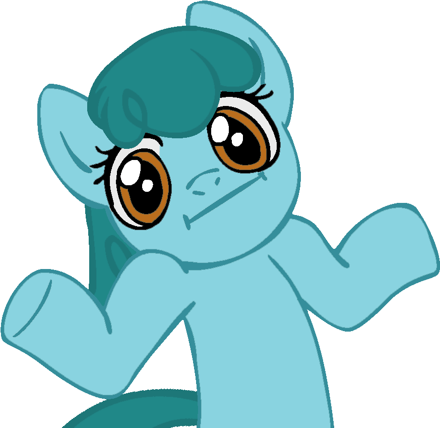 Medley Shrug - Mlp Shrug Derpy Clipart (945x945), Png Download