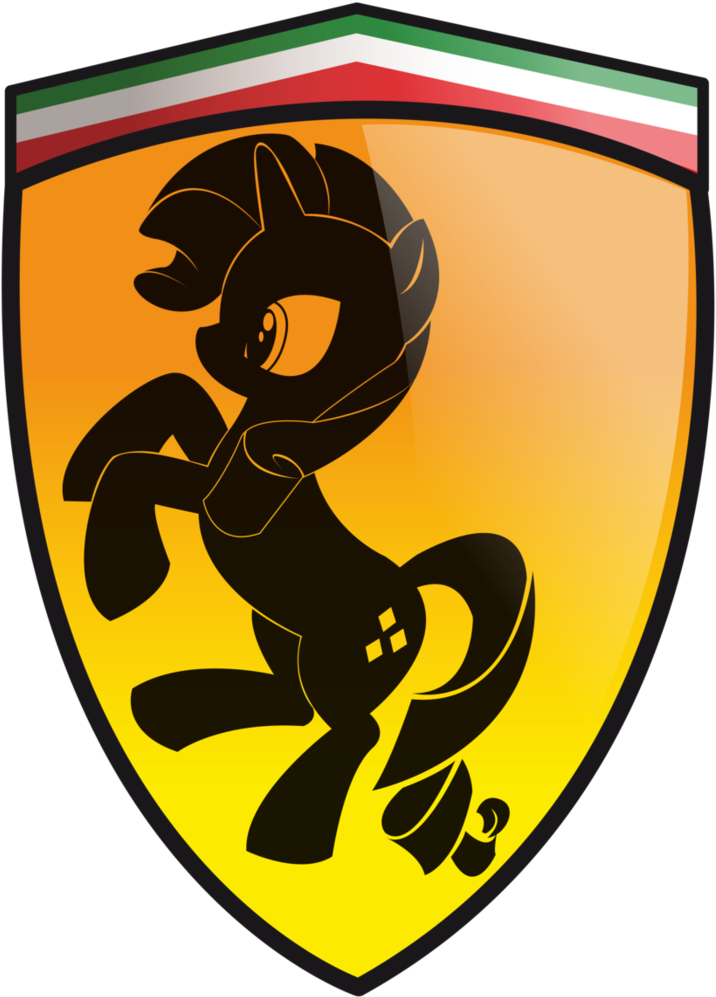 Also - Pony Ferrari Clipart (786x1017), Png Download