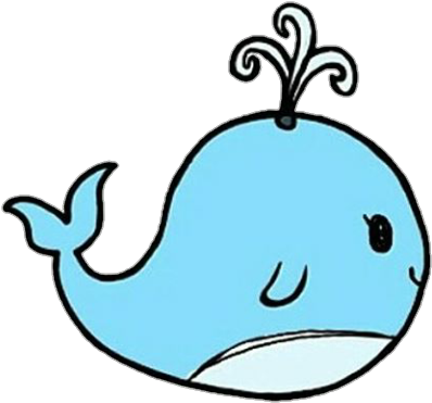 Dolphin Kawaii Sticker Overlay Icon Useit Report - Whales Clipart (720x1280), Png Download