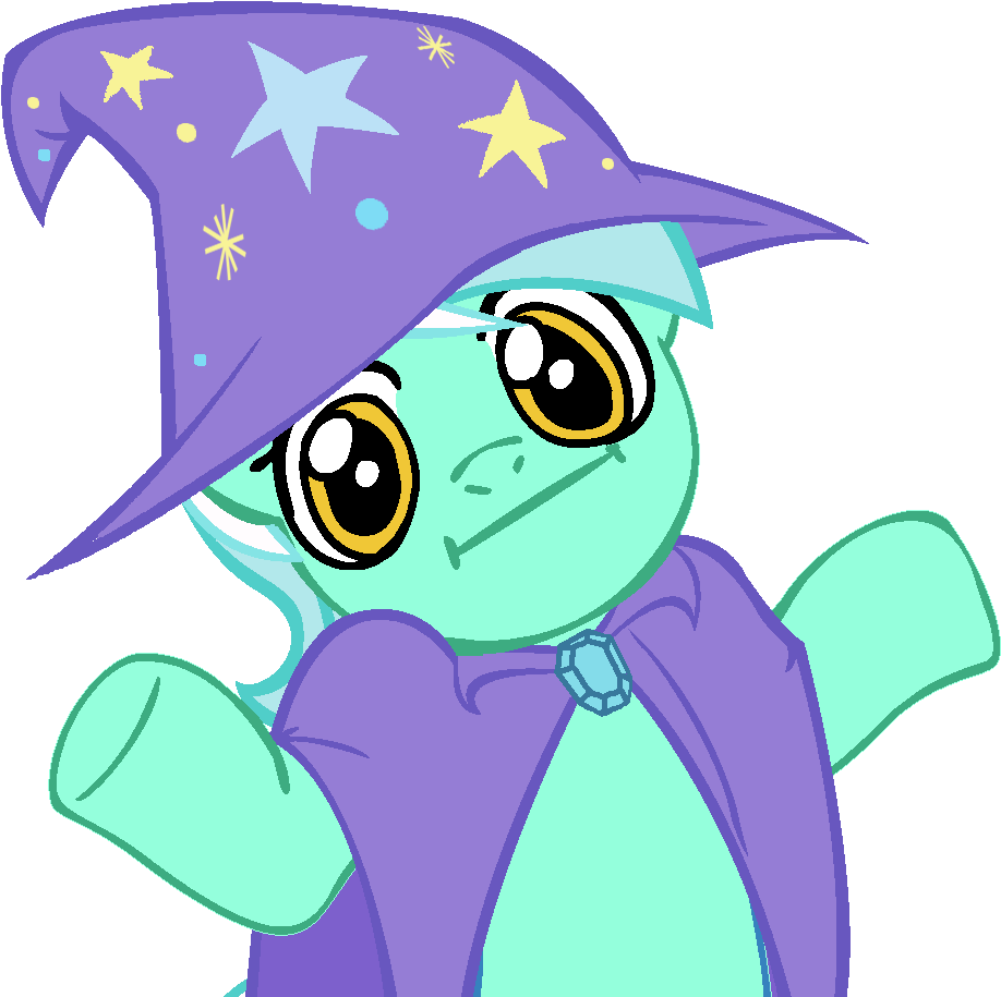 Accessory Swap, Accessory Theft, - Pony Shrug Template Clipart (945x945), Png Download