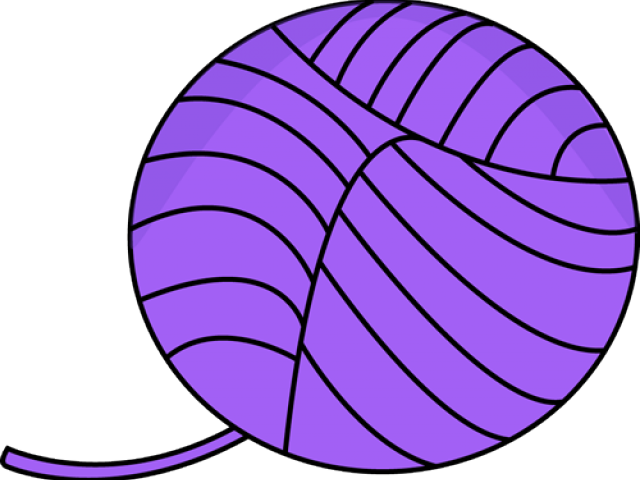 Ball Of Yarn Clip Art - Png Download (640x480), Png Download