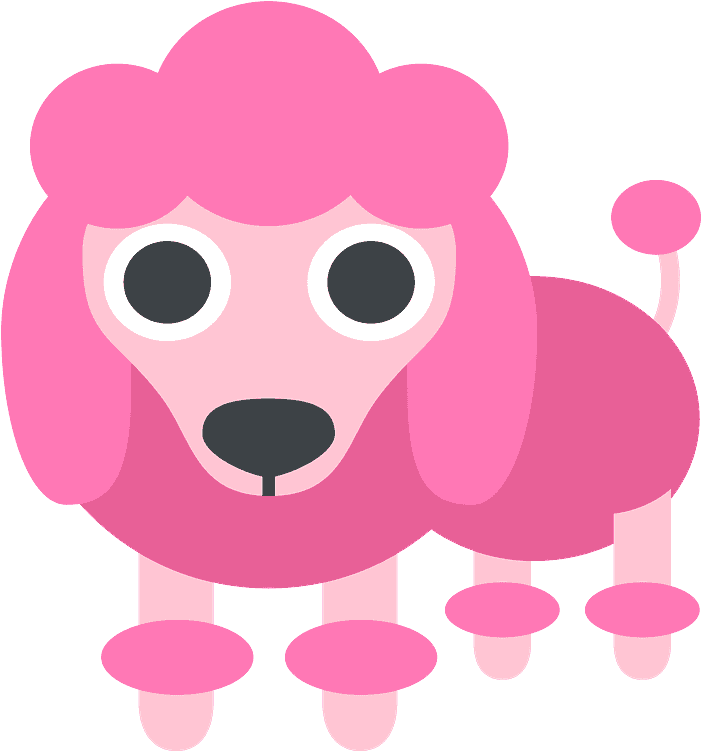 File - Emojione 1f429 - Svg - 🐩 Emoji Clipart (768x768), Png Download