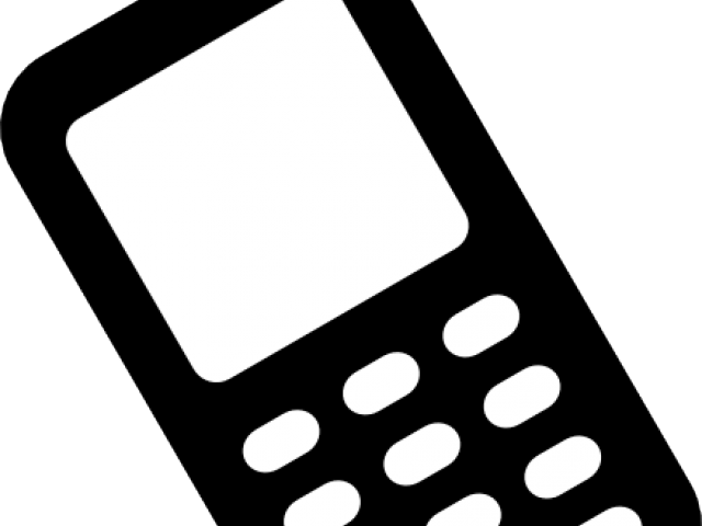 Smartphone Clipart Hand Phone - Cell Phone Word Art - Png Download (640x480), Png Download