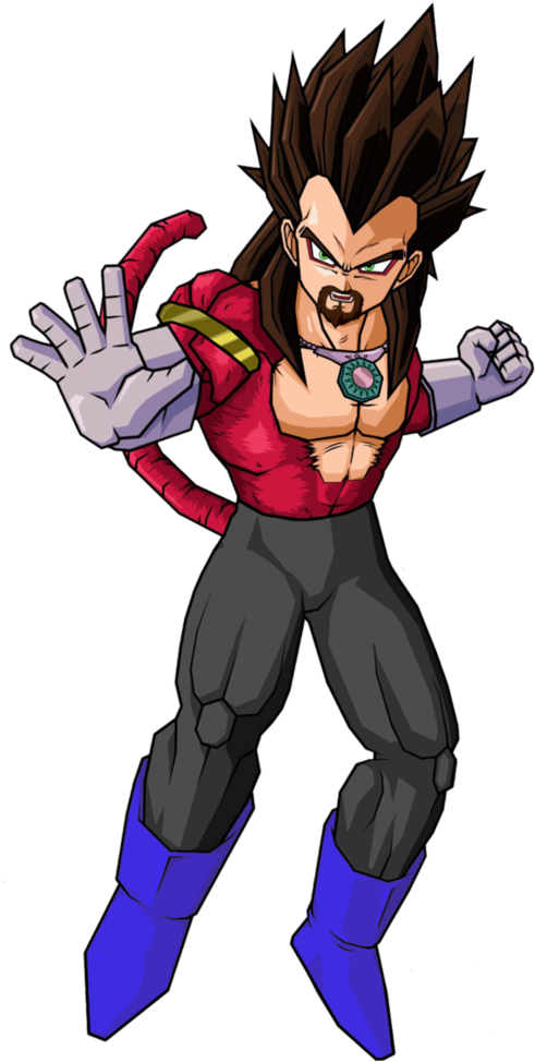 Clipart Freeuse Download Ssj By Spinoinwonderland On - Super Saiyan 4 King Vegeta - Png Download (774x1032), Png Download