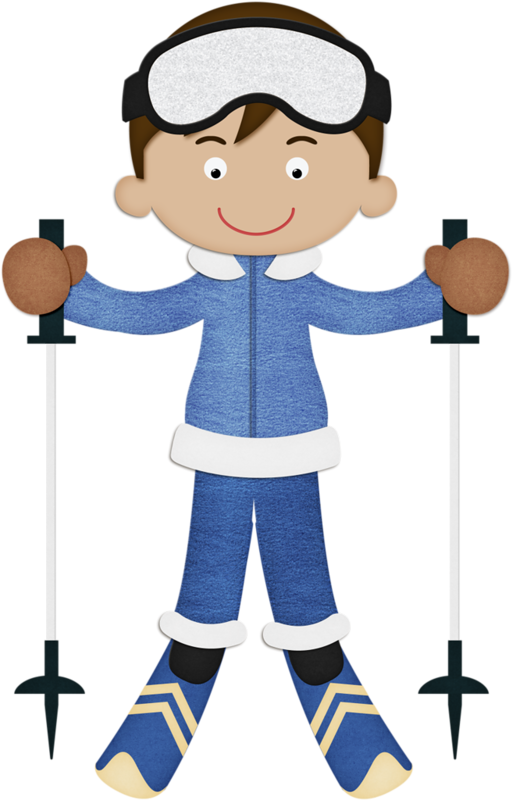 Toddler Art - Winter Wonderland People Clipart - Png Download (513x800), Png Download