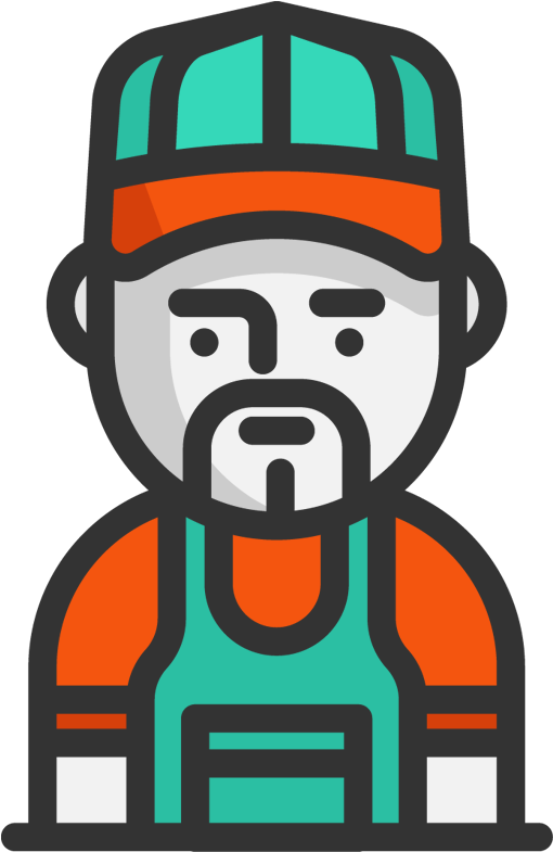 He Offers Plumbing Remodeling, Repairs, Water Filtration - Scalable Vector Graphics Clipart (693x971), Png Download