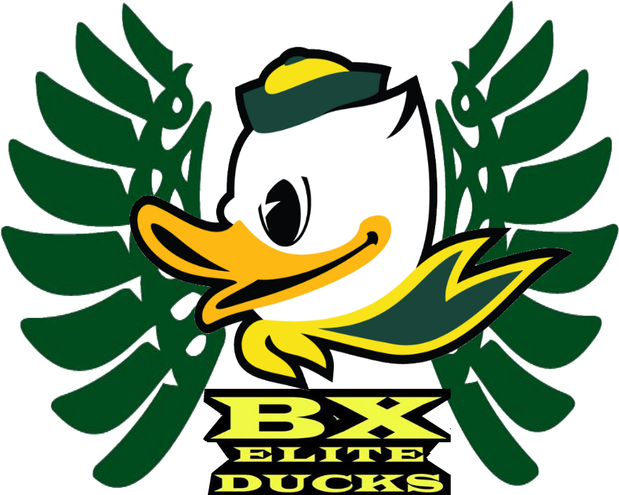 Bronx Elite Ducks - Oregon Duck Logo - Magnet Clipart (900x740), Png Download