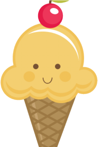 Cute Clipart Ice Cream - Clip Art Cute Ice Cream - Png Download (640x480), Png Download