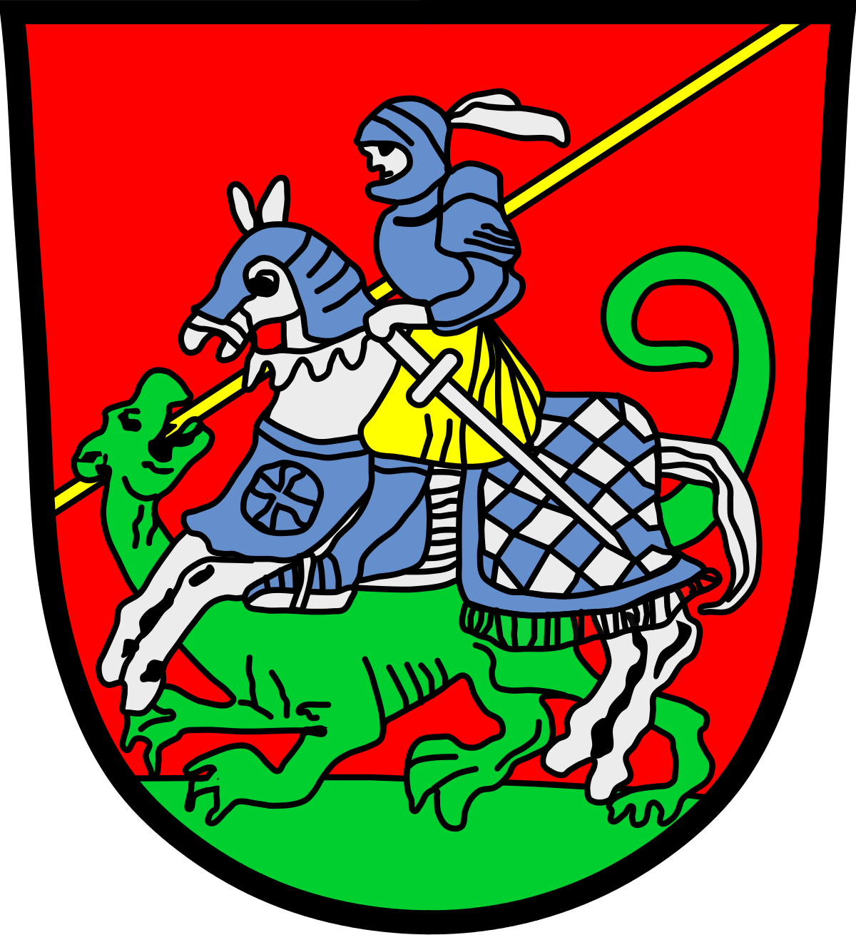 Wappen Bad Aibling Clipart Rosenheim Coat Of Arms Bad - Wappen Von Bad Aibling - Png Download (708x773), Png Download