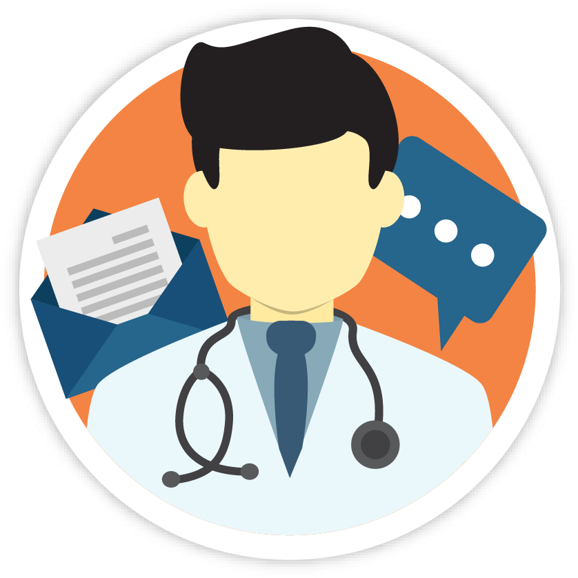 Bnf Improve Patient - Physician Clipart (854x854), Png Download