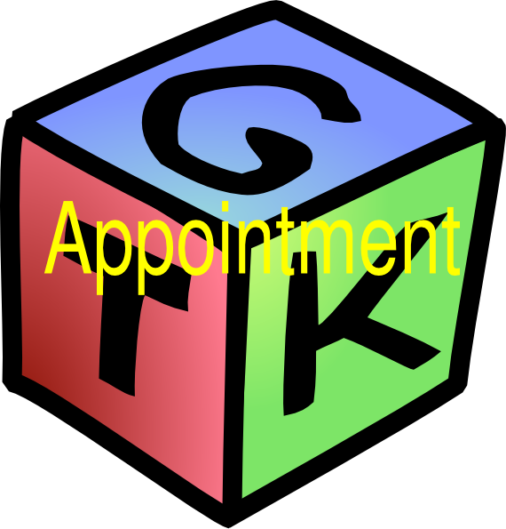Appointment Clip Art - Gtk Logo - Png Download (570x595), Png Download