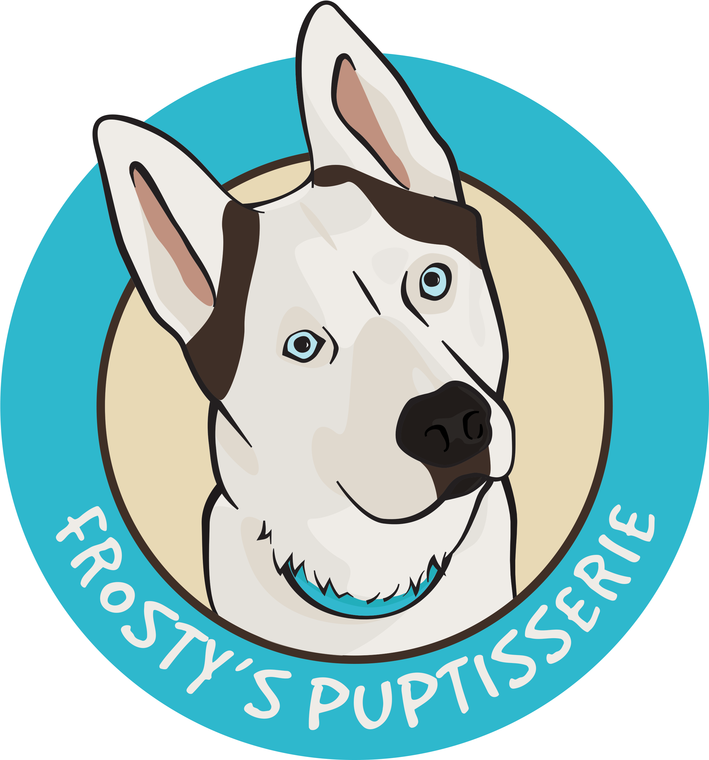 Dog Clipart (2600x2743), Png Download