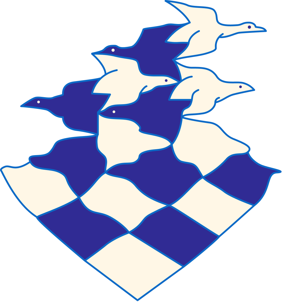 Outside The Box Geometry - Escher Museum Clipart (963x1032), Png Download