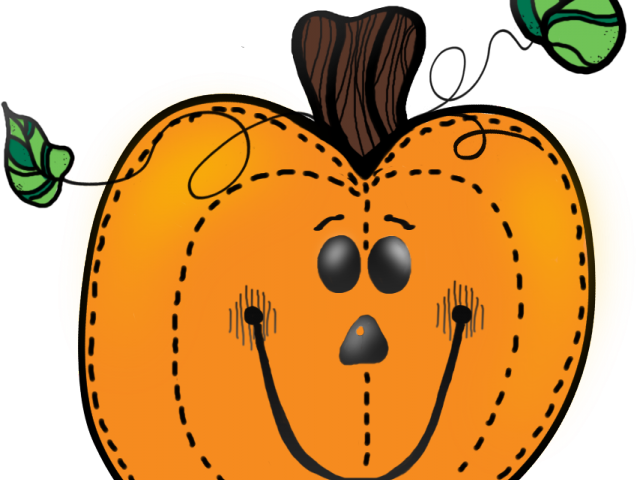 Pumpkin Clipart October - Cute Transparent Background October Clipart - Png Download (640x480), Png Download