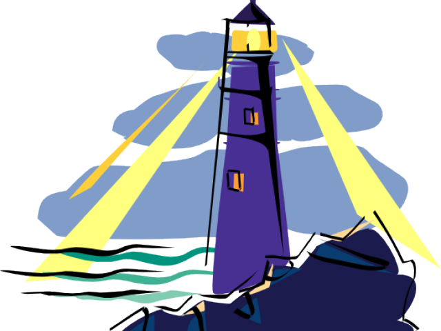 Lighthouse Clipart Public Domain - Lighthouse Png Transparent Png (640x480), Png Download