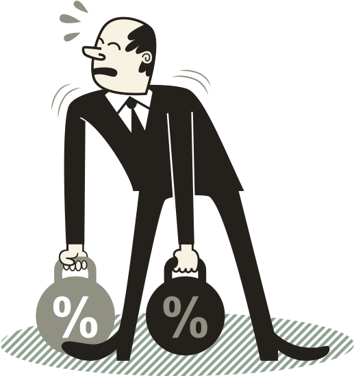 Apr - Interest Rate Clipart (556x556), Png Download