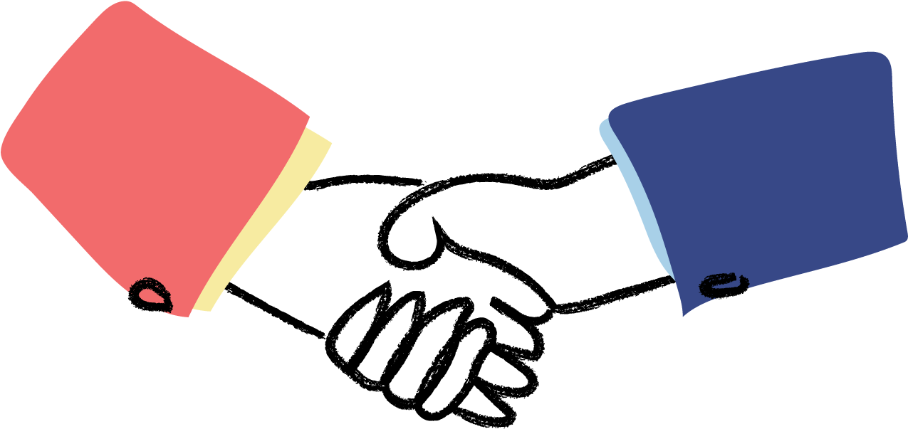 Handshake Clipart Trust - Clip Art - Png Download (1400x700), Png Download