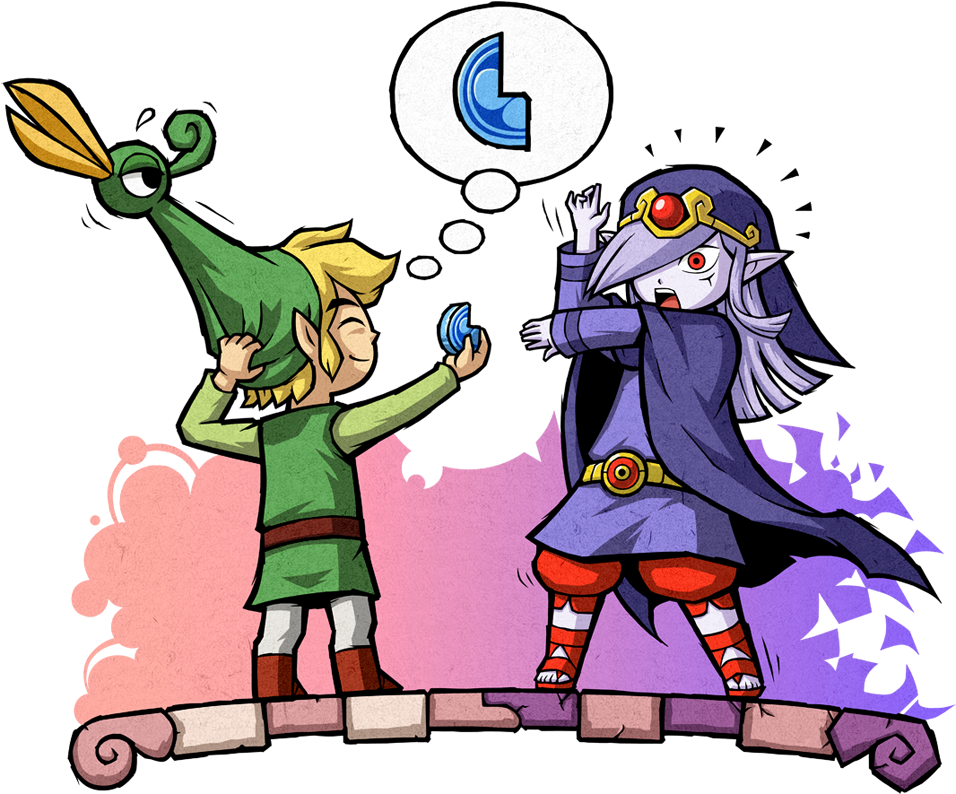 Posted On July 01 2015 By Liam Orth - Zelda Four Swords Vaati Clipart (982x800), Png Download