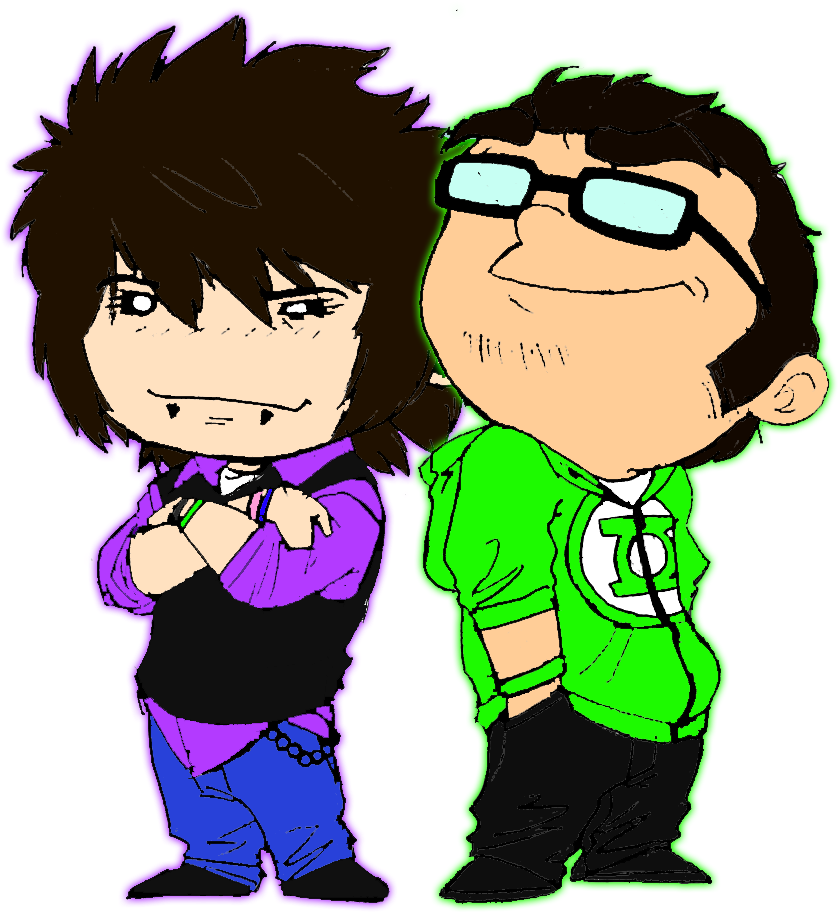 The Band's Front-man Did A Great Job, His Awesome Voice - Cartoon Clipart (874x986), Png Download