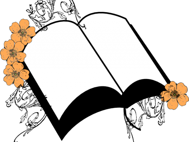 Flowers Clipart Bible - Bible Borders Clip Art - Png Download (640x480), Png Download