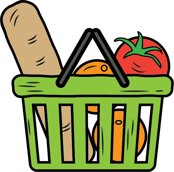 Groceries Icon Everyday Icons - Clip Art - Png Download (594x586), Png Download