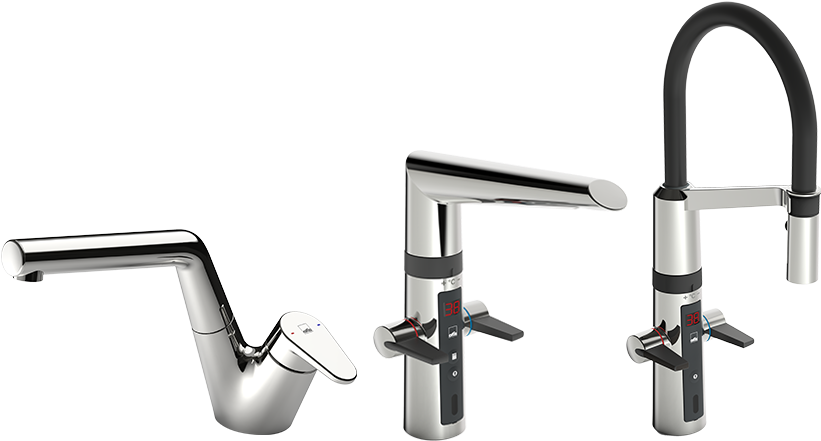 Oras Faucets Taps Mixers Showers Valves Kitchen - Hansa Keukenmengkraan Fit 65252213 Clipart (860x480), Png Download