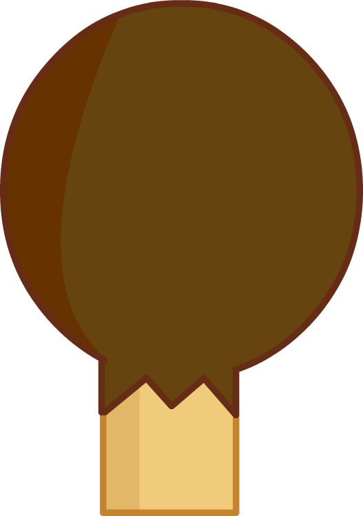 Chicken Drumstick Body Clipart (527x749), Png Download