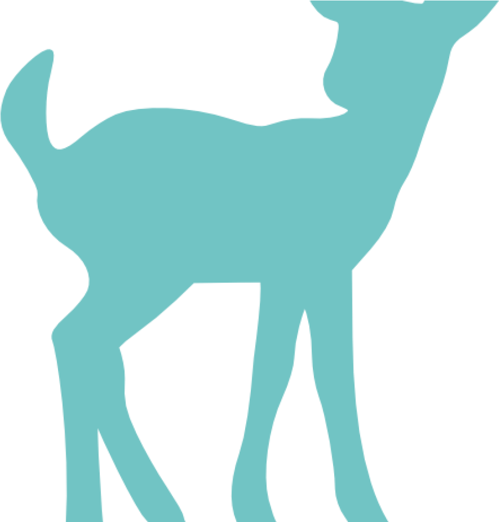 Baby Deer Clip Art Ba Deer Silhouette Clip Art Clipart - Clip Art - Png Download (1024x1024), Png Download