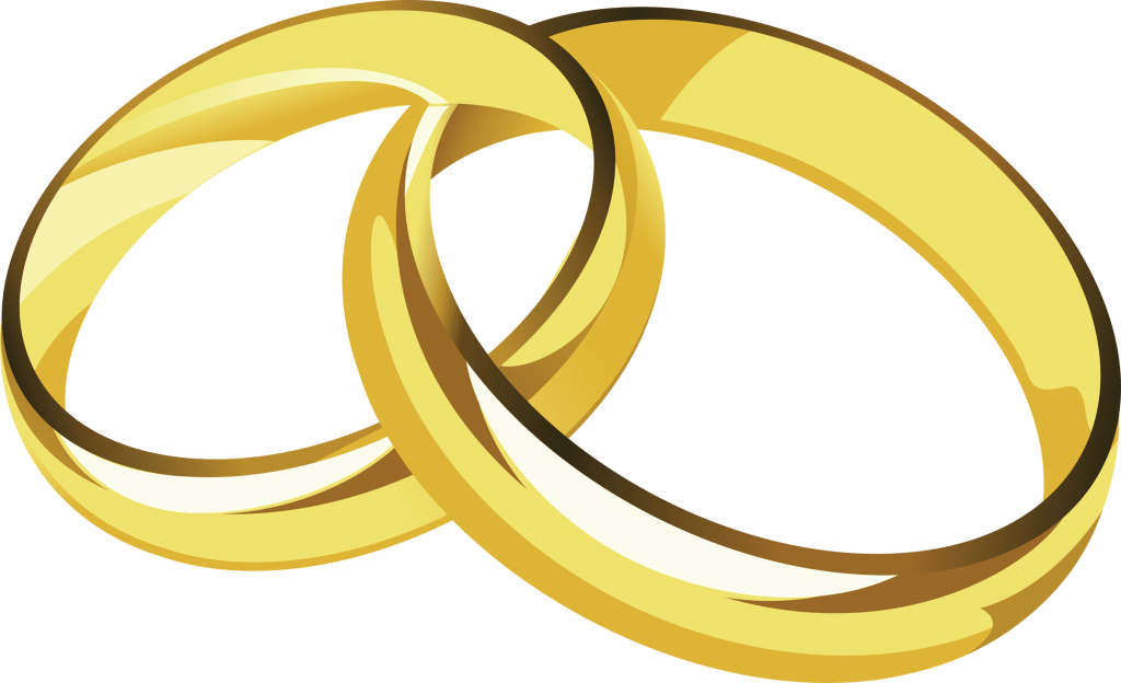 Wedding Rings Free Clip Art Geographics - Ring Vector - Png Download (1024x624), Png Download