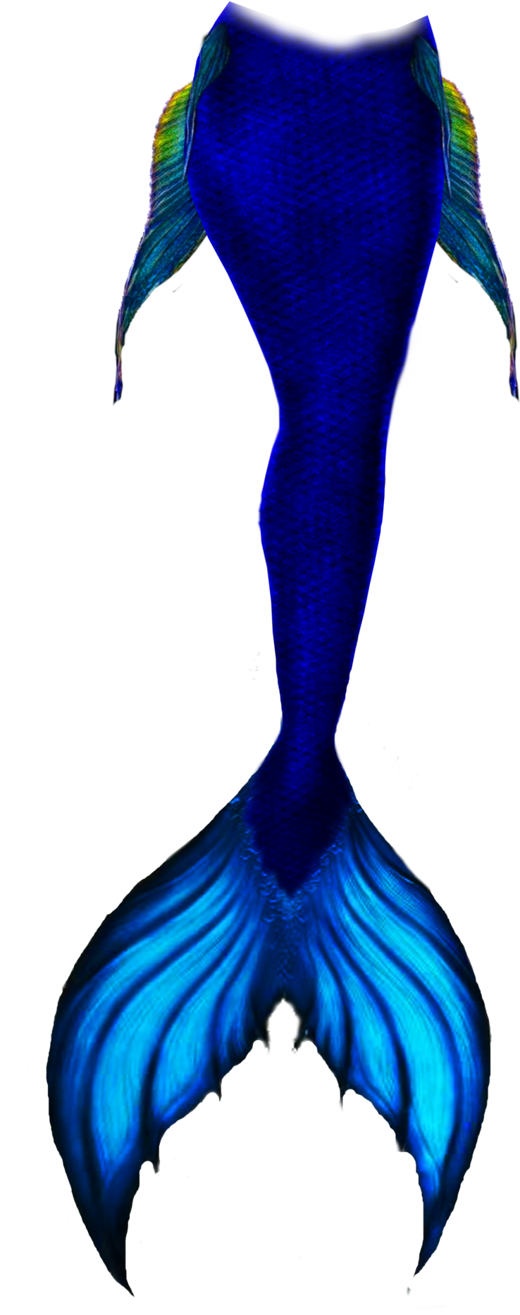 Mermaidtail Mermaid Sirentail Remixit - Mythical Creature Mermaid Tail Drawing Clipart (1024x2048), Png Download
