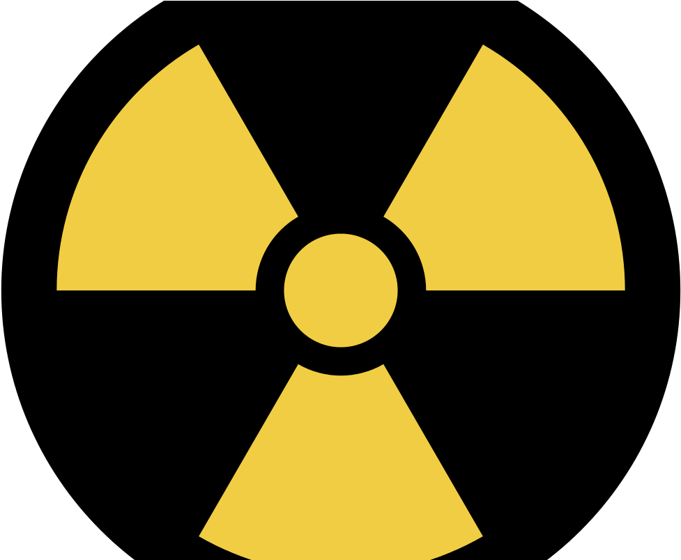 That Radioactive Water At Fukushima - Nuclear Icon Clipart (996x803), Png Download