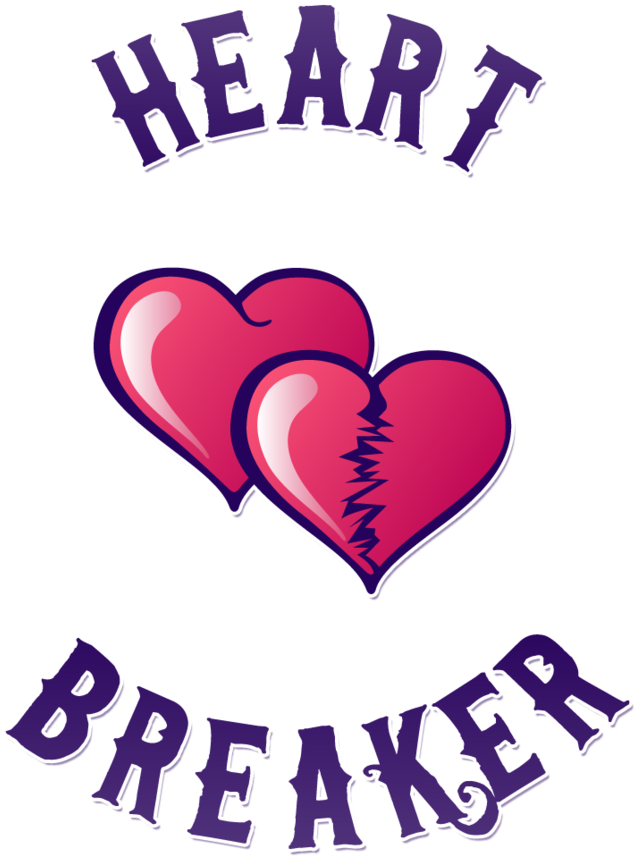 Heart Breaker By Nyeuble On Clipart Library - Jenna Jameson Tattoo Heart Breaker - Png Download (894x894), Png Download