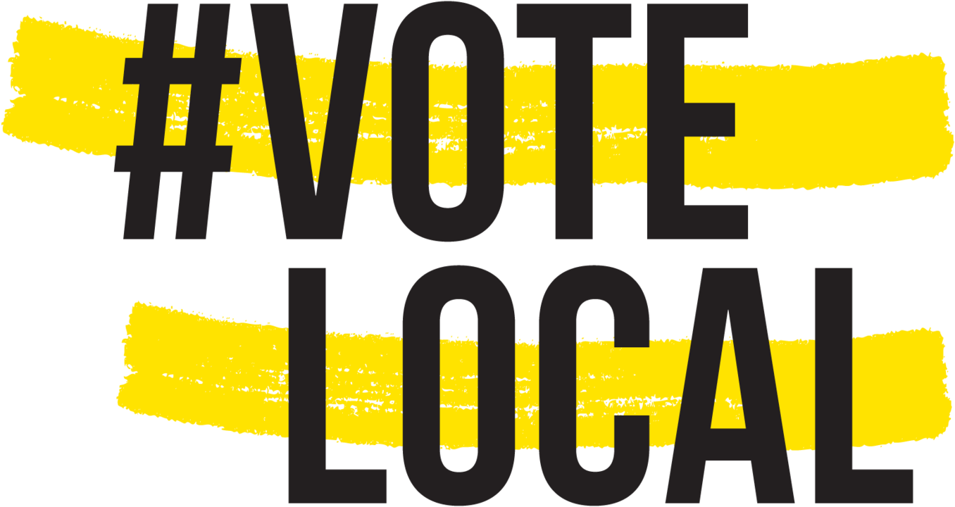 Graphic Freeuse Download City Council Clipart - Vote Local - Png Download (1500x953), Png Download