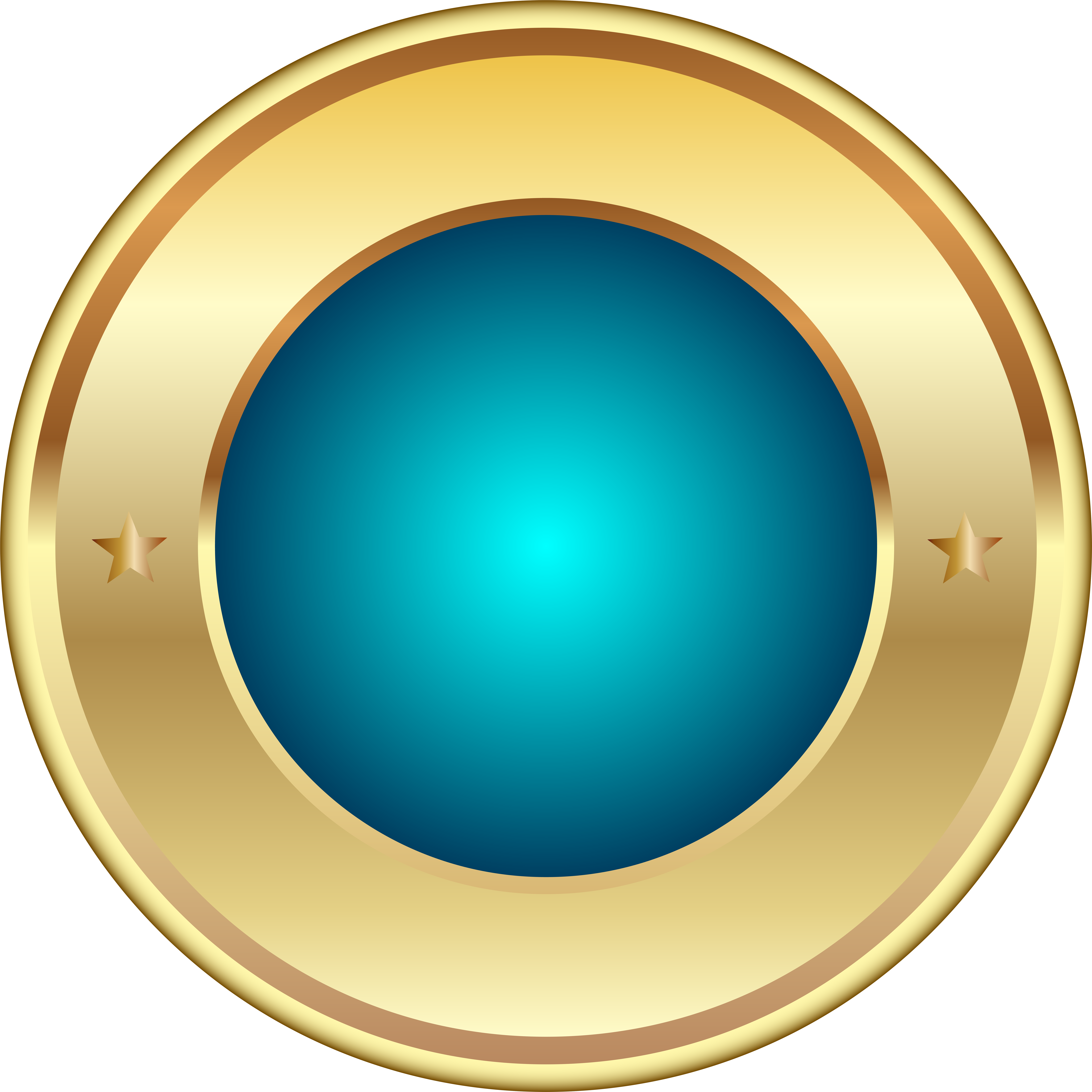 Seal Badge Blue Png Transparent Clip Art Image - Gif (600x600), Png Download