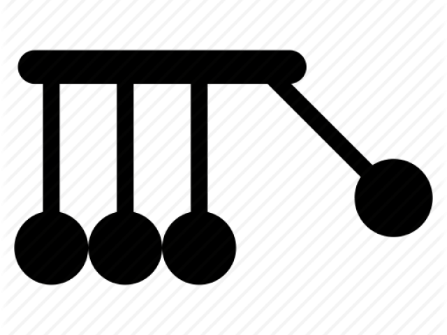 Pendulum Clipart School - Newton Icon Png Transparent Png (640x480), Png Download