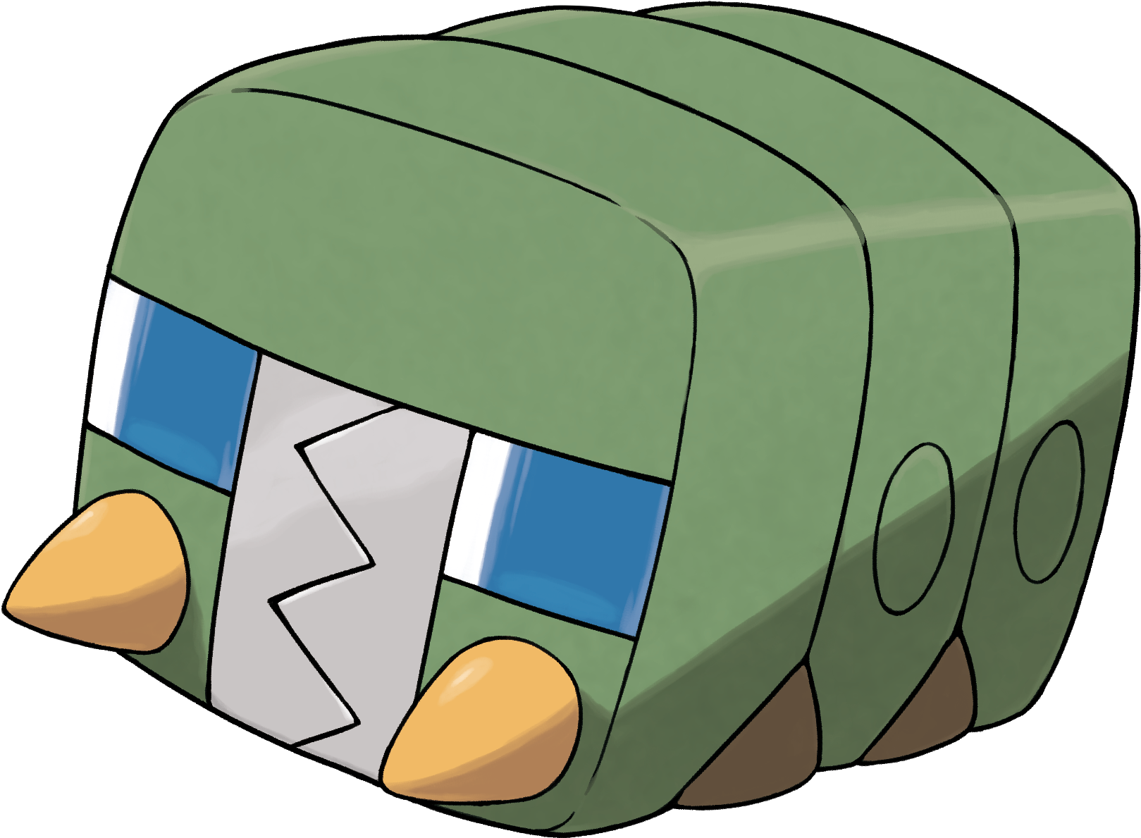 1200px-737charjabug - Pokemon Sun And Moon Charjabug Clipart (1200x1200), Png Download