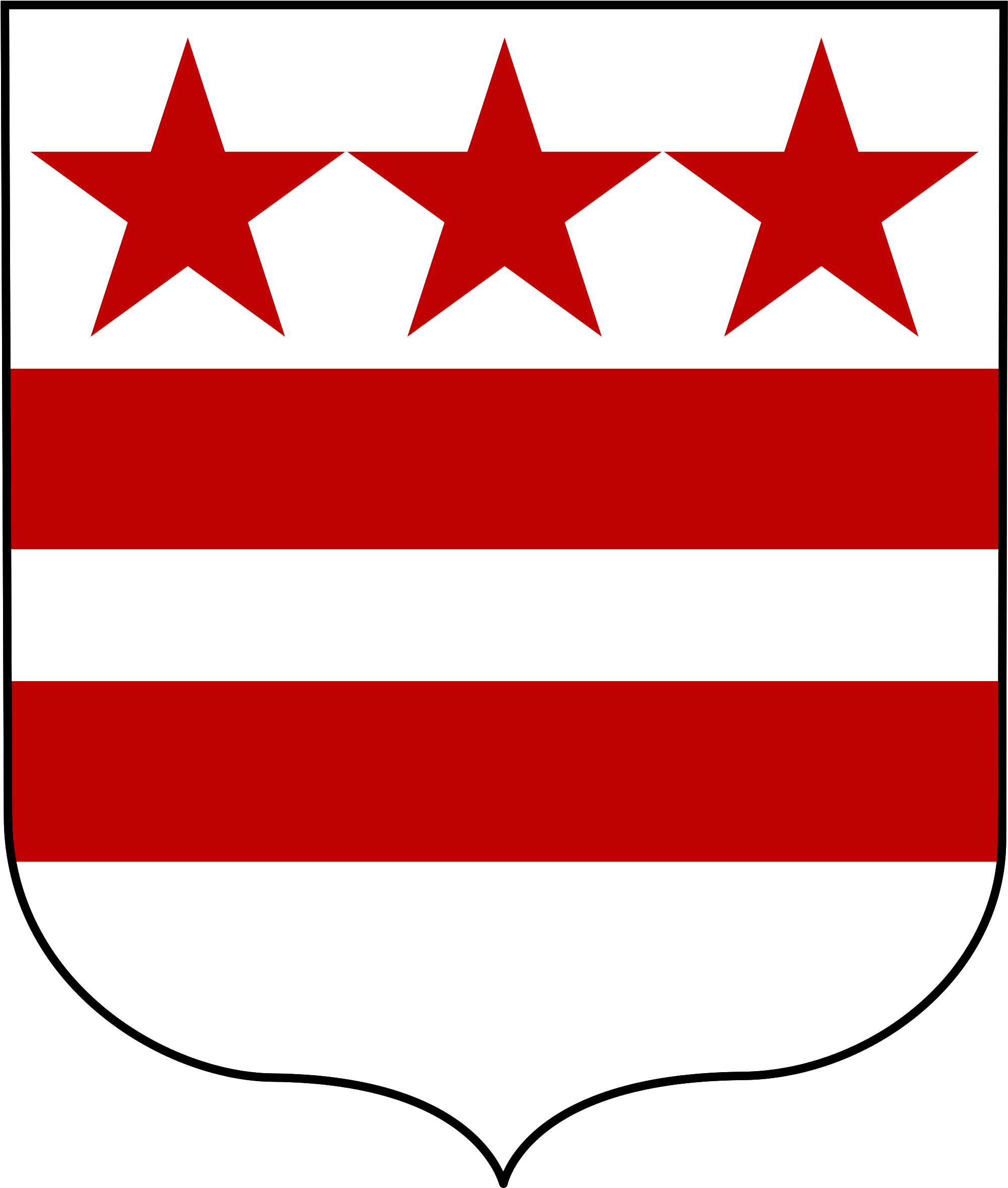 The Arms Of George Washington Arms Of George Washington - Washington Coat Of Arms Clipart (2000x2366), Png Download