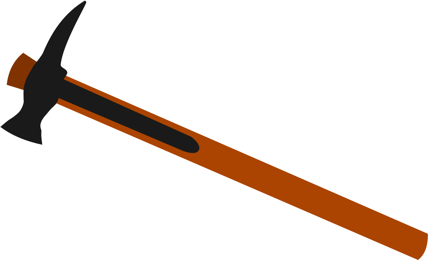 Pickaxe Line Angle - Clip Art - Png Download (750x750), Png Download
